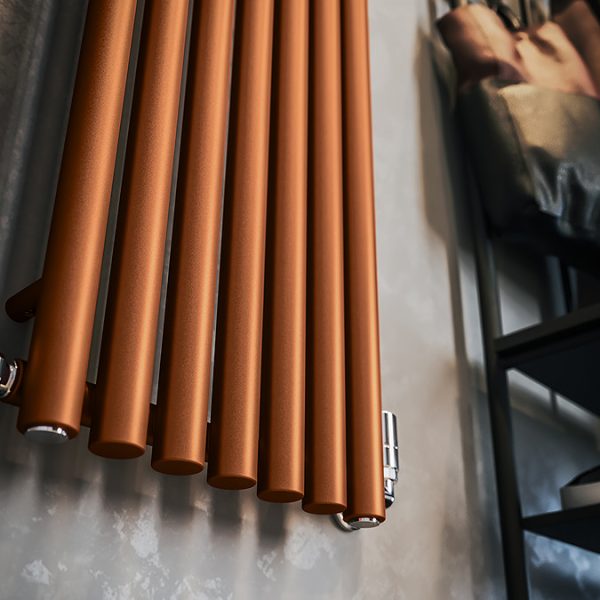 Terma Rolo Room True Copper Radiator 1800 x 370mm - Image 5
