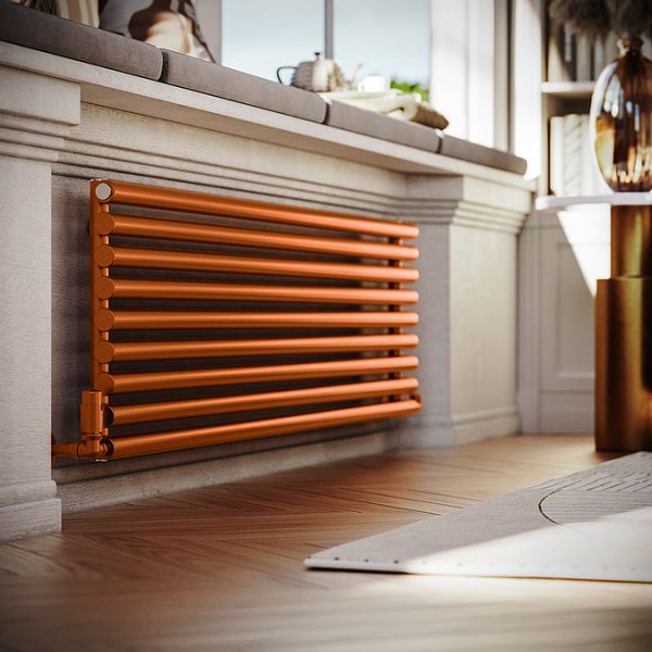 Terma Rolo Room True Copper Radiator 1800 x 480mm - Image 3