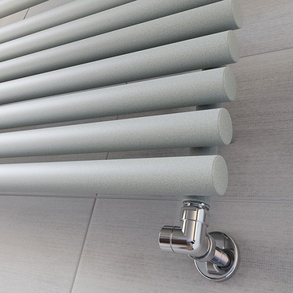 Terma Rolo Towel Salt n Pepper Heated Towel Rail 590 x 900mm - Image 3