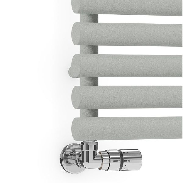 Terma Rolo Towel Salt n Pepper Heated Towel Rail 590 x 900mm - Image 6
