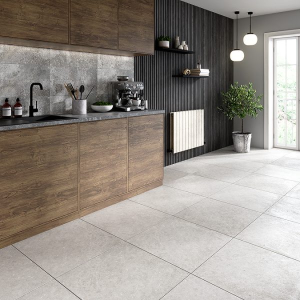 Urban Horizontal Radiator   Taupe Speckled Stone Effect   Double Panel (600x836mm) - Image 6