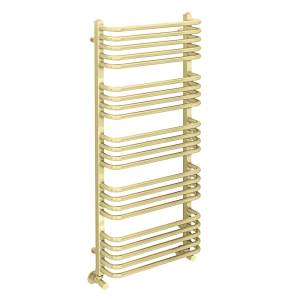 Roxbury Heated Towel Rail 500 x 1140mm   Brushed Brass