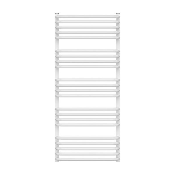 Roxbury Heated Towel Rail 500 x 1140mm   Matt White - Image 3