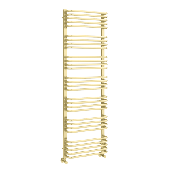 Roxbury Heated Towel Rail 500 x 1580mm   Brushed Brass