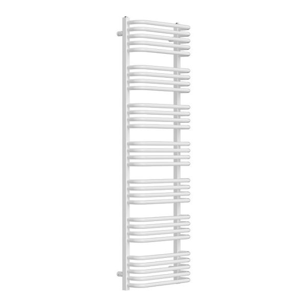 Roxbury Heated Towel Rail 500 x 1580mm   Matt White - Image 2