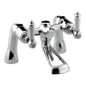 Bristan Renaissance Traditional Bath Filler   Chrome Plated
