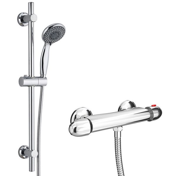 Juno Bar Shower Package with Valve + Slider Rail Kit - Image 3