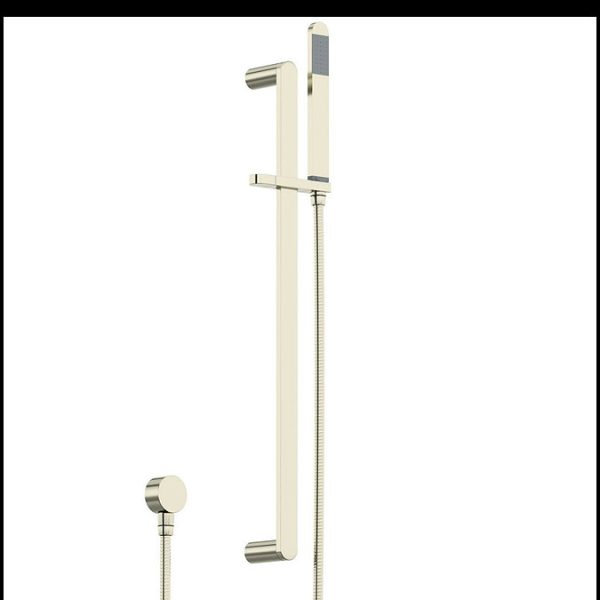 Mode Spencer Round Gold Twin Diverter Valve Shower Set with Head + Handset - Image 4