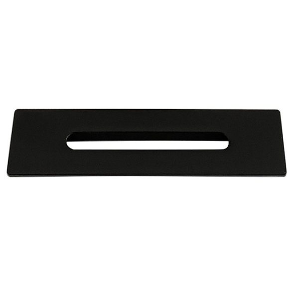 Roxbury 1500 Freestanding Modern Bath   Matt Black Trim and Waste - Image 4