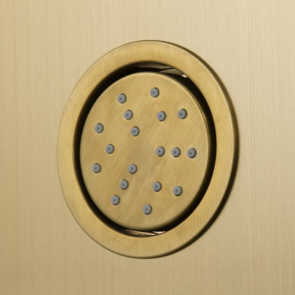 Roxbury Concealed Shower Tower Panel Brushed Brass - Image 5