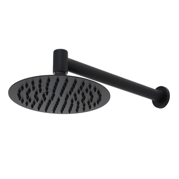 Roxbury Concealed Shower Tower Panel Matt Black - Image 3