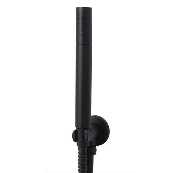 Roxbury Concealed Shower Tower Panel Matt Black - Image 5