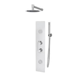 Roxbury Concealed Shower Tower Panel Chrome
