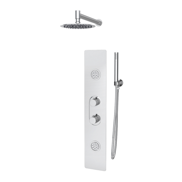Roxbury Concealed Shower Tower Panel Chrome