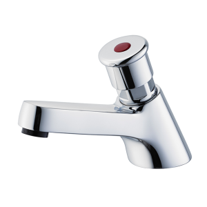 Armitage Shanks Sandringham 21 Self Closing Basin Pillar Tap   Chrome
