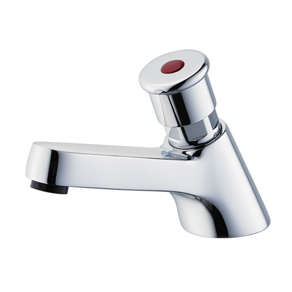 Armitage Shanks Sandringham 21 Self Closing Basin Pillar Tap   Chrome