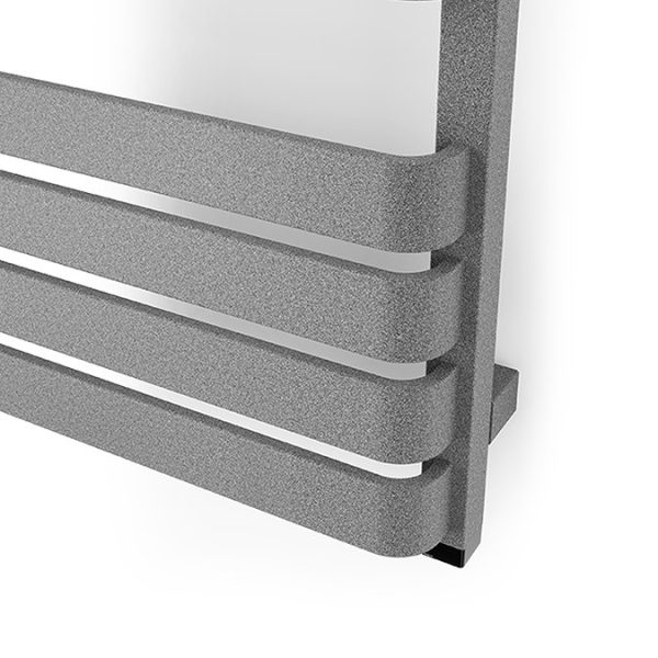 Terma Warp T One Salt n Pepper Electric Towel Rail 500 x 1110mm - Image 7