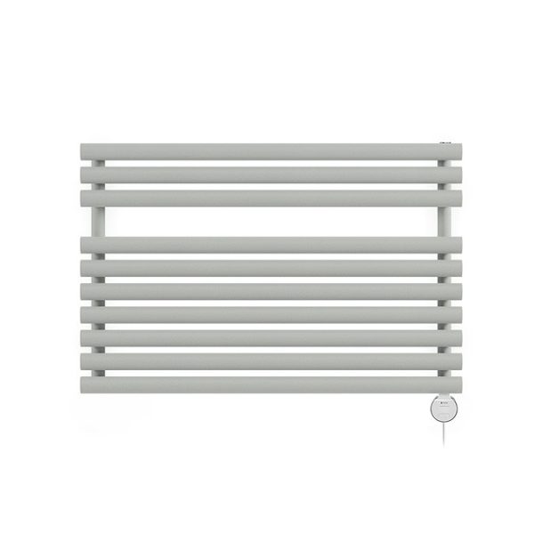 Terma Rolo Towel (Wi Fi Controlled) H590 x W900mm Salt n Pepper Electric Towel Rail with 600w VEO Heating Element - Image 3