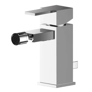 Nuie Sanford Chrome Mono Bidet Mixer with Pop up Waste