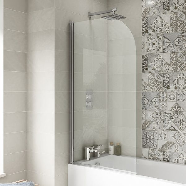 Square Single Ended Shower Bath Pack (incl. Triton Aspirante 9.5kw Electric Shower) - Image 3