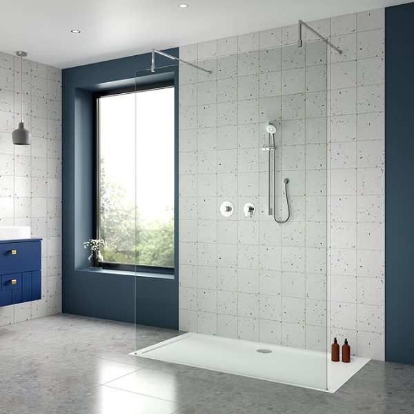 Nuie Luxury Spa Collection Arvan 1 Outlet Shower Bundle with Slider Rail Kit - Image 2