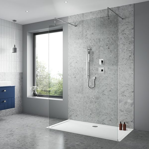 Nuie Luxury Spa Collection Windon 1 Outlet Shower Bundle with Sliding Rail Kit - Image 2