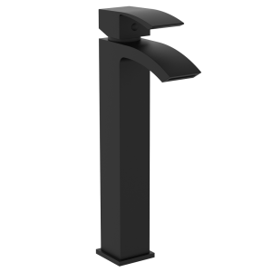 Summit High Rise Mono Basin Mixer   Matt Black