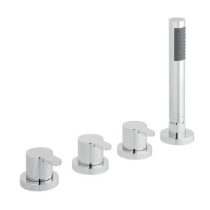 Vado Sense 4 Hole Bath Shower Mixer (Without Spout)