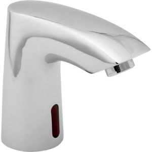 Deva   Angled Chrome Basin Sensor Tap