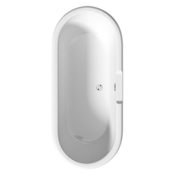 The Bath Co. Dulwich 1695 x 740mm Grey Roll Top Freestanding Bath with Chrome Feet - Image 2