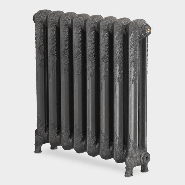 Paladin Shaftsbury 740mm High 5 Section Electric Cast Iron Radiator with 900w Heating Element