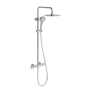 Villeroy and Boch Verve Thermostatic Shower System   Chrome