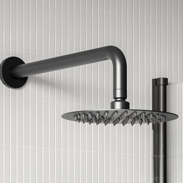 Bristan Hourglass Concealed Dual Control Shower Pack   Black - Image 2