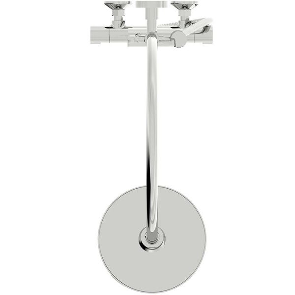 Orchard Derwent Chrome Round Head Shower Riser System - Image 2