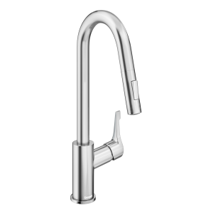 Bower Silvio Single Lever Kitchen Mixer with Pull Out Spray   Chrome