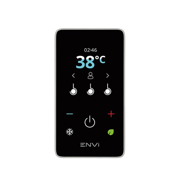Triton ENVi 9.0KW Electric Shower with Ceiling Fed Fixed Head Kit   Silver - Image 3