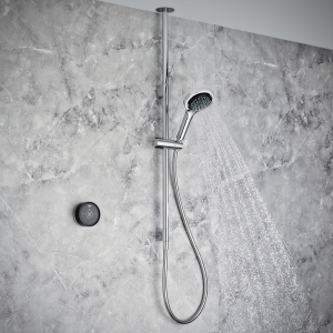Mira Platinum Single Outlet Ceiling Fed Digital Shower   High Pressure
