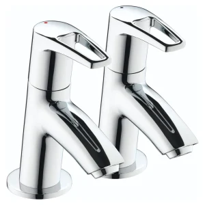Bristan   Smile Contemporary Basin Taps   Chrome