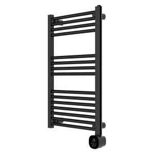 TCP Smart 500W Black 800 x 500mm Wi Fi Energy Saving Electric Only Towel Radiator