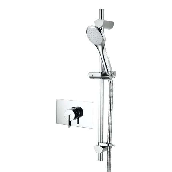 Bristan   Sonique2 Concealed Thermostatic Surface Mounted Shower Valve with Adjustable Riser