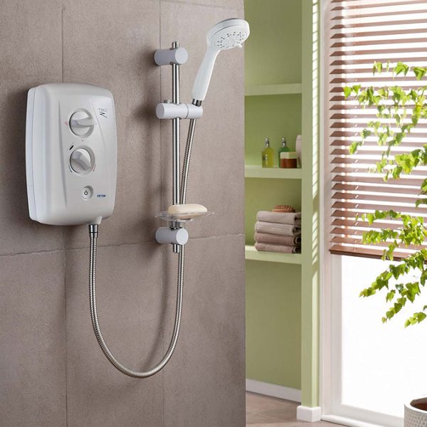 Triton T80Z 10.5 kW Fast Fit Electric Shower   White/Chrome - Image 3
