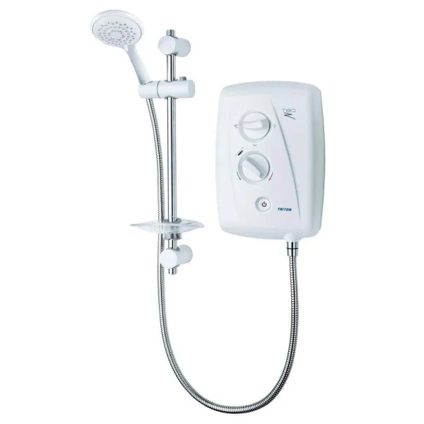 Triton T80Z 10.5 kW Fast Fit Electric Shower   White/Chrome