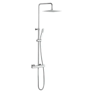 Crosswater   Atoll Square Multifunction Thermostatic Shower Valve and Kit