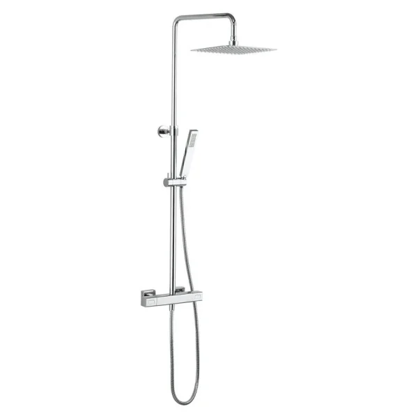 Crosswater   Atoll Square Multifunction Thermostatic Shower Valve and Kit
