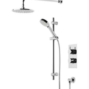 Tavistock Quantum Thermostatic Concealed Dual Function Diverter Valve Shower System