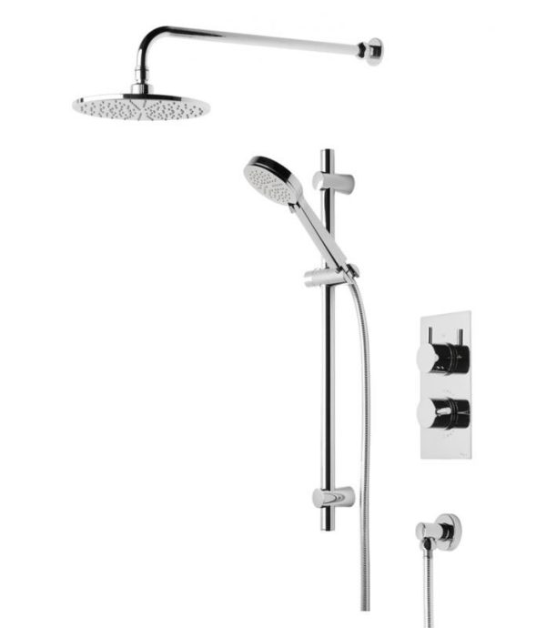 Tavistock Quantum Thermostatic Concealed Dual Function Diverter Valve Shower System