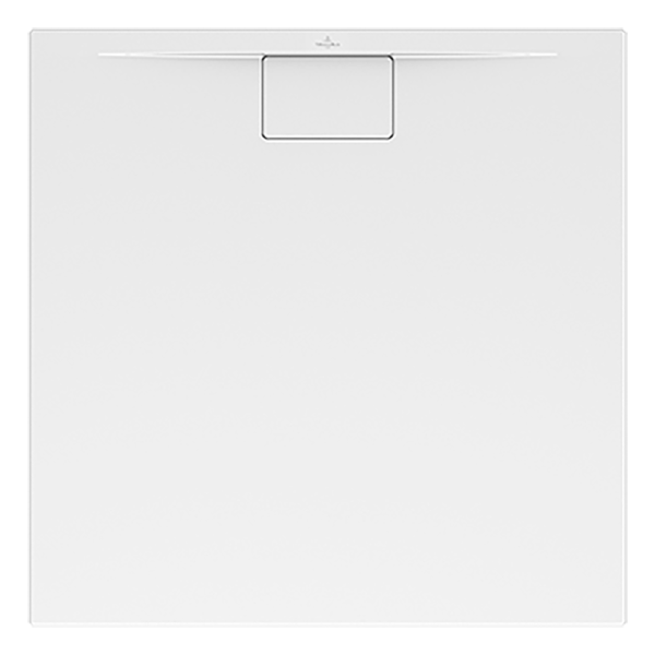 Villeroy & Boch Architectura Metal Rim Square Shower Tray   White