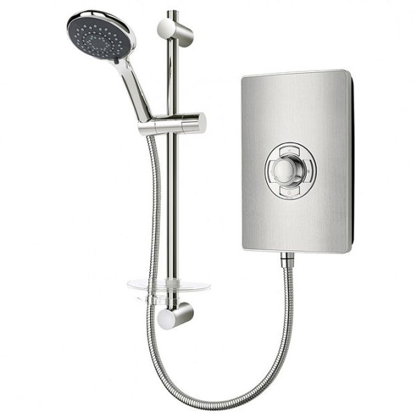 Square Single Ended Shower Bath Pack (incl. Triton Aspirante 9.5kw Electric Shower) - Image 4