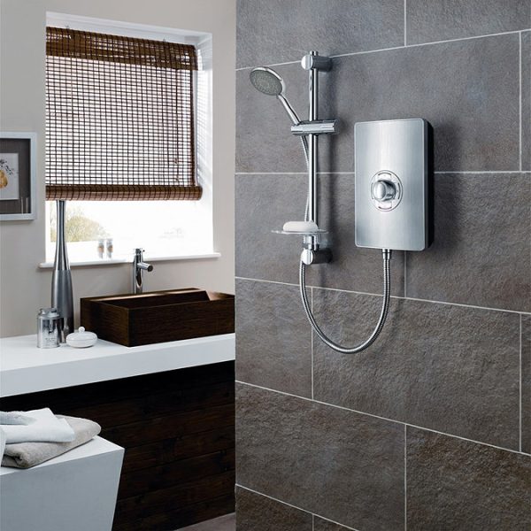 Square Single Ended Shower Bath Pack (incl. Triton Aspirante 9.5kw Electric Shower) - Image 6