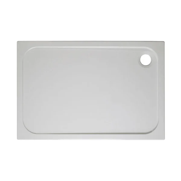 Crosswater Rectangular 45mm Low Level Stone Resin Shower Tray with Waste   Various Size Options
